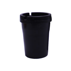 Black 00370-VCT12 Butt Bucket Ashtray,